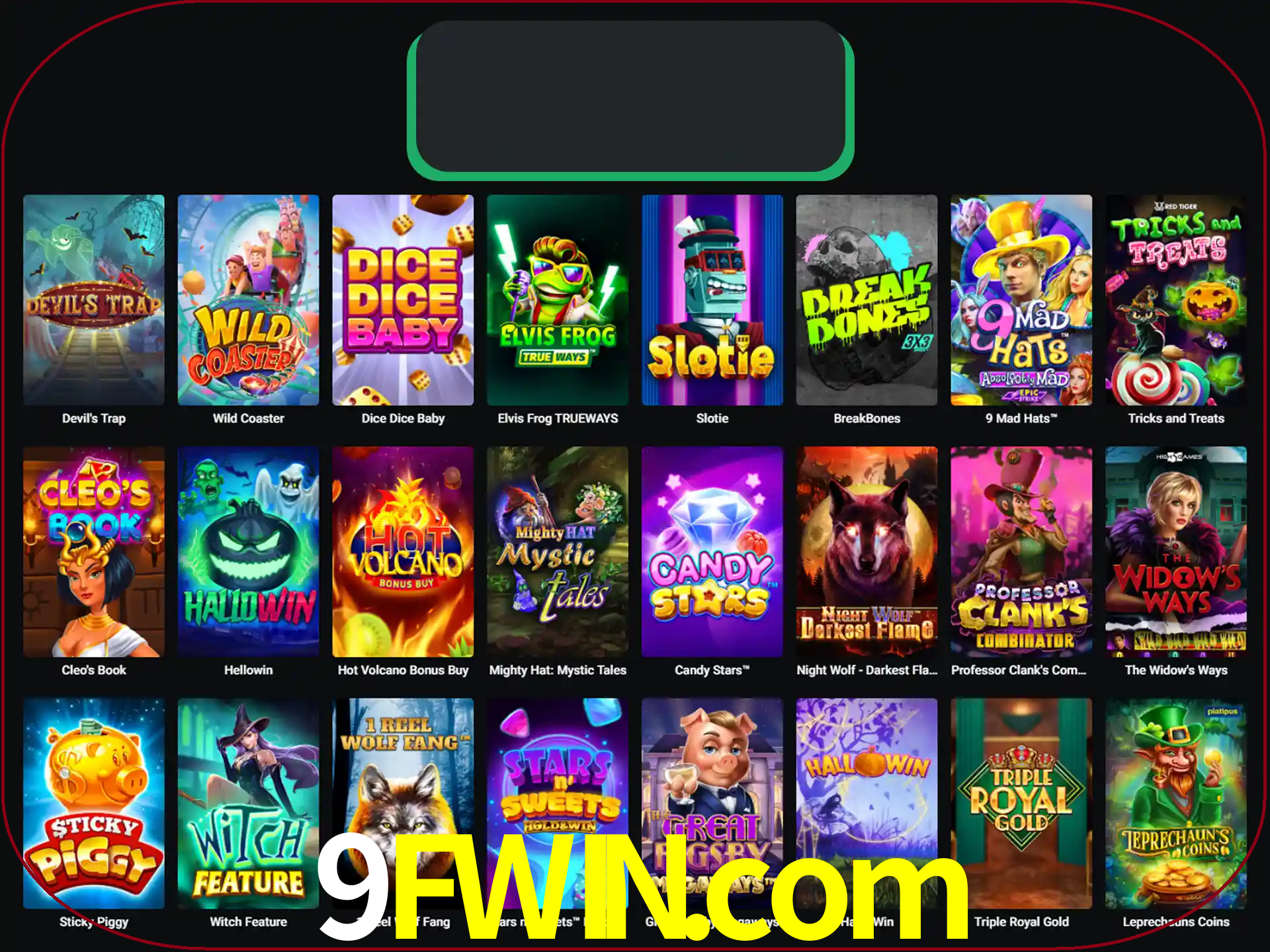 Procure por seus amados jogos de slot.
