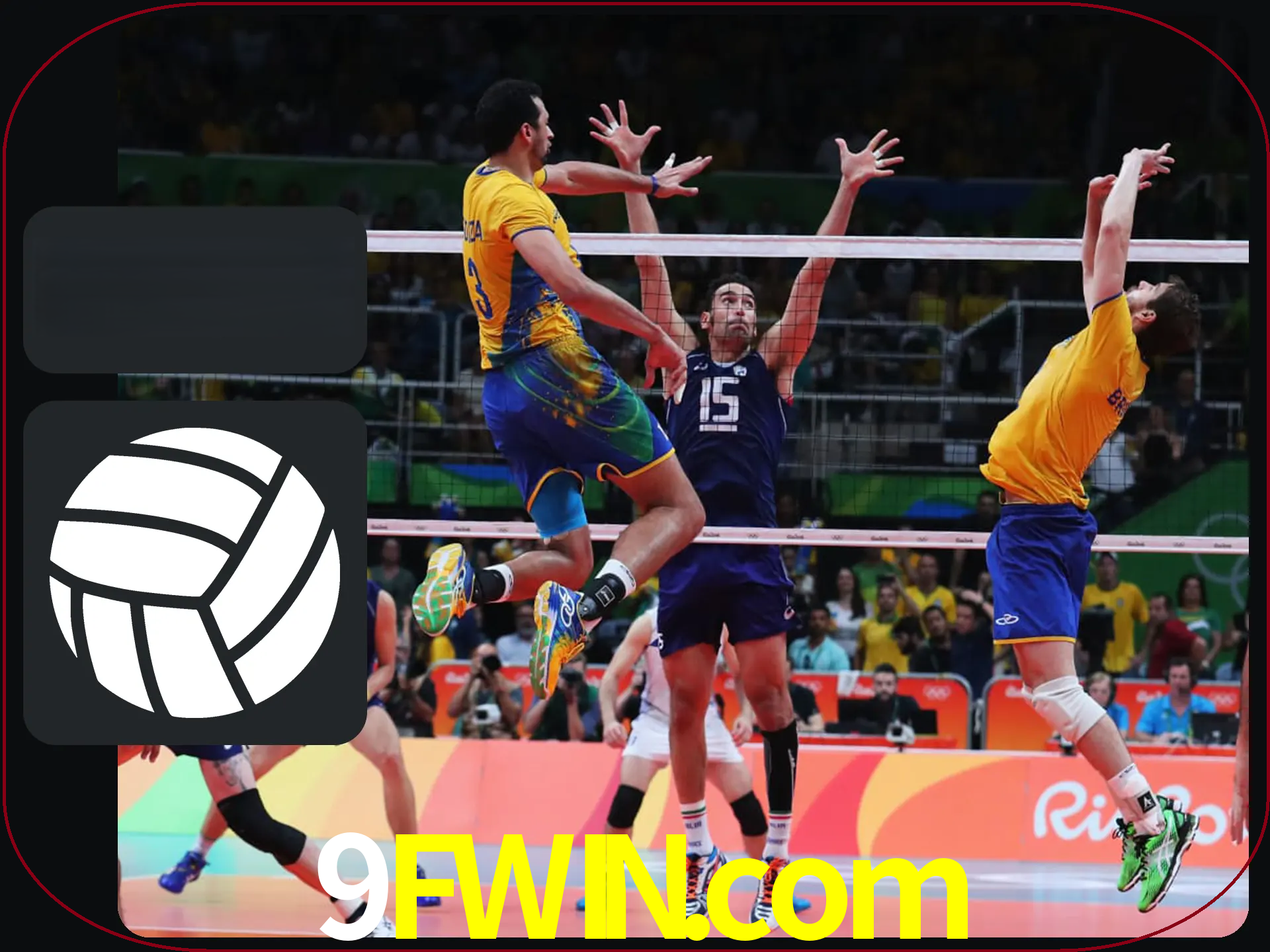 Fazer enormes ganhos apostando nas equipes de vôlei.